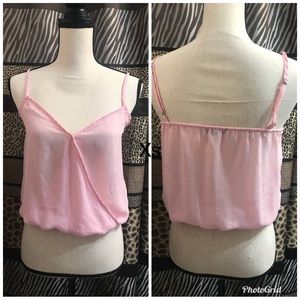 Material girl sheer tank